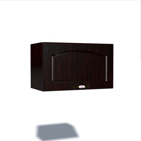 Corp superior 60 cu 1 usa orizontala pentru hota Zebra MDF mustata wenge